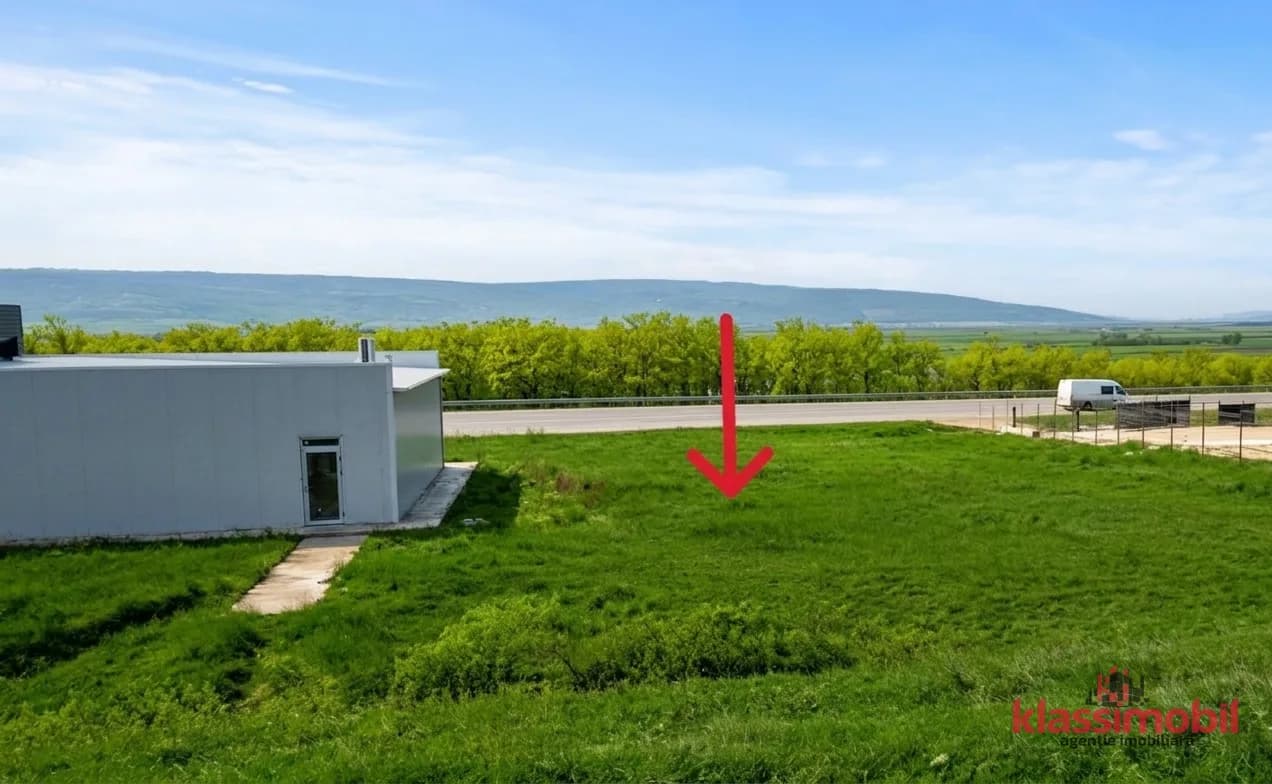 Teren strategic 13.4 ari – Prima linie, Traseul Chișinău-Bălți (Cișmea, Orhei).